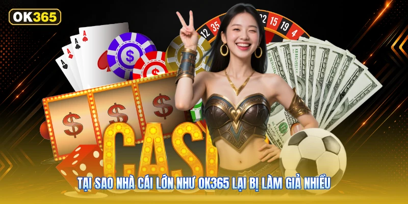Tại Sao Nhà Cái Lớn Như OK365 Lại Bị Làm Giả Nhiều